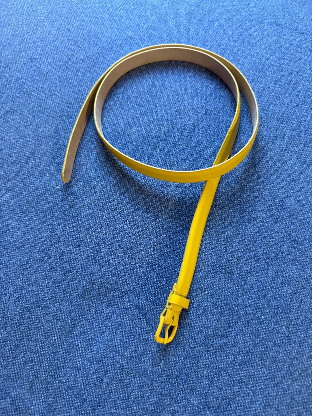 J. Crew Classic Skinny Patent Leather Belt